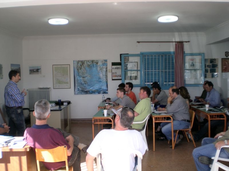 Η αίθουσα εκπαίδευσης της σχολής ΥΠΑΜ