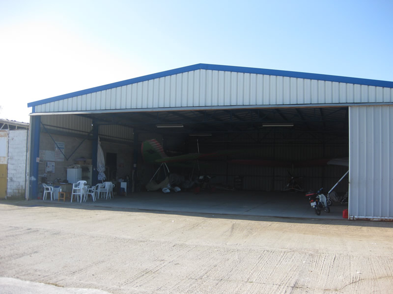 Το νέο υπόστεγο για τα σκάφη μας.