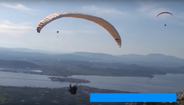 Πτήση Αλεξιπτώτων Πλαγιάς στα Ρέτσινα Μεσολογγίου